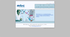 Desktop Screenshot of mbcpharma.com